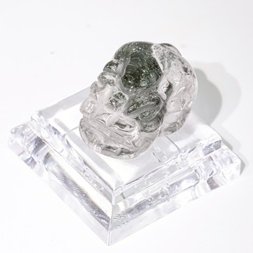 高品綠幽靈小貔貅 01