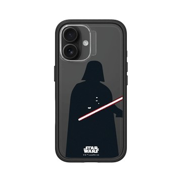 iPhone 16 Mod NX 黑 - 迪士尼-星際大戰 Star Wars - 黑武士-剪紙系列