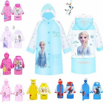 Disney ディズニー ミッキー ミニー エルサとアナ ソフィア スパイダーマン レインコート 雨具 カッパ ポンチョ キッズ 男の子 女の子 通販 Lineポイント最大0 5 Get Lineショッピング