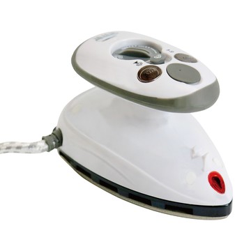 蒸好熨 智能雙電壓蒸氣迷你小熨斗 乾濕兩用 420W 110V-220V 20秒出蒸氣  單一商品  白色