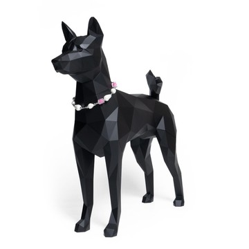 Freeze - 人寵通用巴洛克水晶珍珠銀項鍊 全尺寸 by bump up