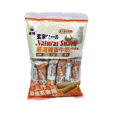 鑫豪五糧玄米捲150g-雞蛋牛奶