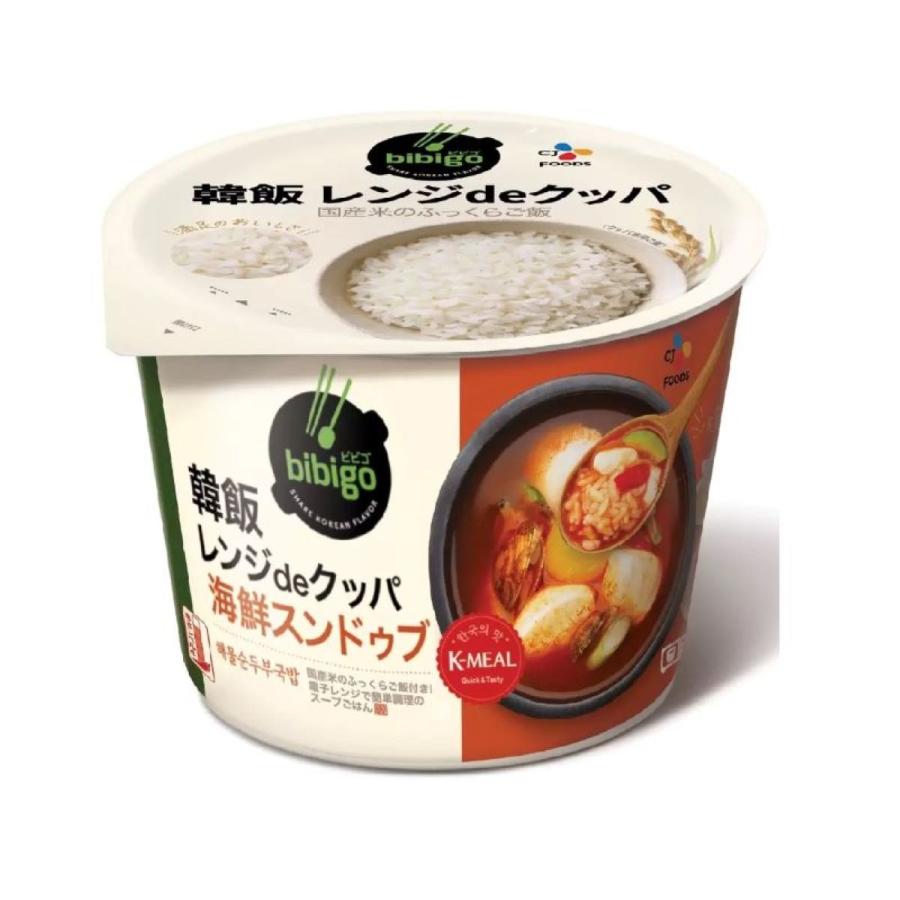 コストコ　ビビゴ 韓飯 レンジdeクッパ 海鮮スンドゥブ 12個セット