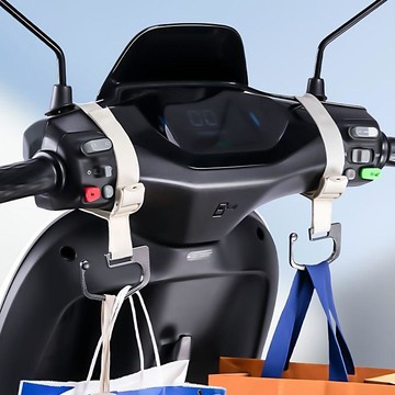 通勤好物🌟 合金電動車掛物鉤電瓶車免打孔小掛鉤通用自行摩托車前置頭盔鉤子 机车挂钩