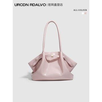 UR高級感手提包包女式2025新款大容量時尚百搭上班通勤單肩托特包