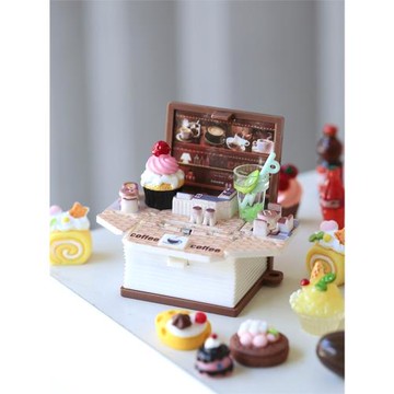 3d立體書鑰匙扣3D折疊彈爆書學生解壓小學生爆火的玩具書小掛件