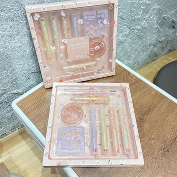 送女朋友情侶閨蜜口紅眼影盤化妝品一整全套圣誕節生日禮物學生黨 d7198