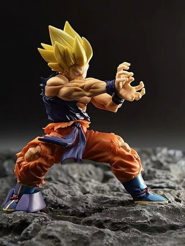 新品優惠！！！七龍珠龜派氣功沖擊波悟空手辦超級賽亞人擺件禮物