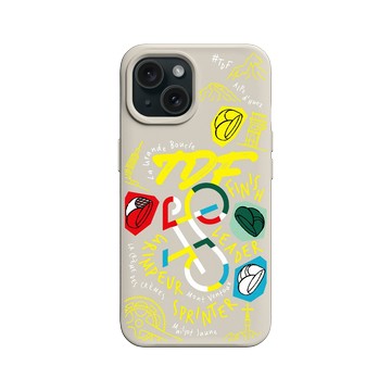 iPhone 15 SolidX 貝殼灰 - Le Tour de France - Cycling Composition