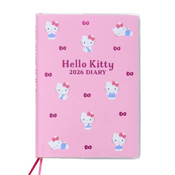Sanrio 三麗鷗 2026 B6 橫線週記事手帳 年曆 行事曆 日誌 Hello Kitty 623172N