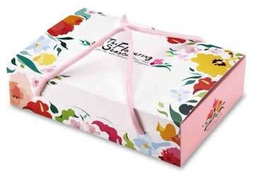 【零售量】手提6入盒.花開季節.粉紅色 ( 50入 )