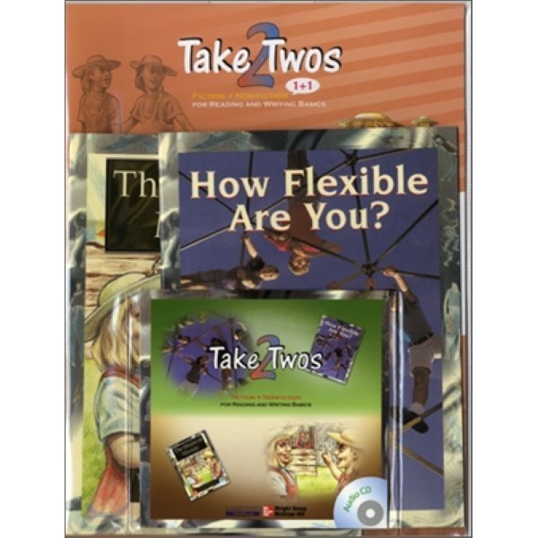 Take Twos Grade Level K-4：How Flexible Are You   The House of Mirrors（2books   Workbook   CD）...