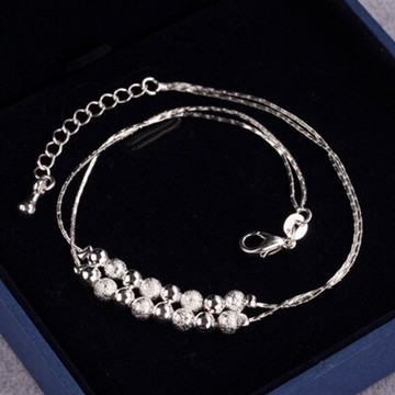 925純銀腳鍊銀飾-古典時尚精美獨特生日情人節禮物女飾品73go7【獨家進口】【米蘭精品】