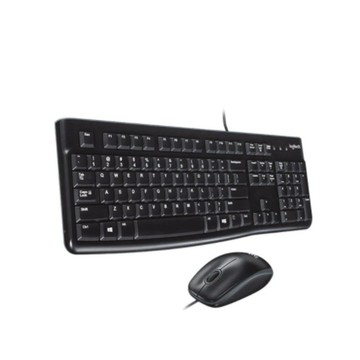 【 Logitech 羅技 】MK120 有線 鍵盤滑鼠組