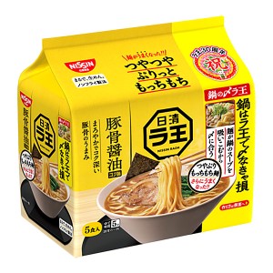 日清　ラ王豚骨醤油 500g×6個入り　3ケースセット(計18個)（KT）