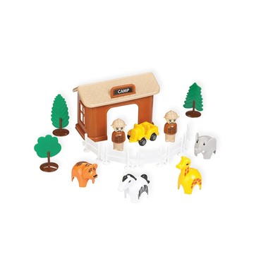 瑞典維京玩具 【瑞典 Viking toys】野外動物園 5568