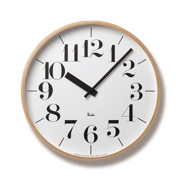 Lemnos Riki Clock 大 時鐘 渡邊力設計