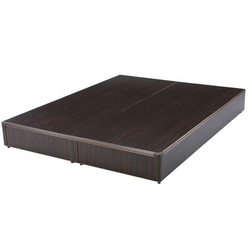 Homelike 喜家居雙人5尺日式六分床台(多色可選)(1626)胡桃色