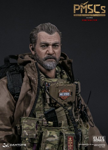 兵者草堂-DAM兵人 1/6 78041 軍事安全承包商 PMSCs 頭雕