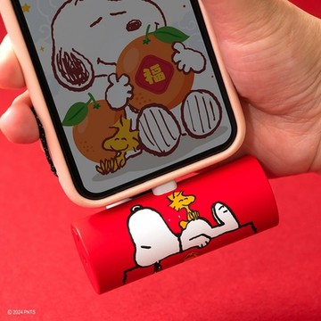 InfoThink 史努比旅行快充行動電源-玫瑰紅 規格任選