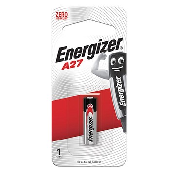 Energizer A27汽車搖控器電池6入 吊卡裝(12V鹼性電池)