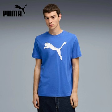 【PUMA】基本系列大跳豹圖樣短袖T恤(M)_男性_68803013_歐規｜官方直營