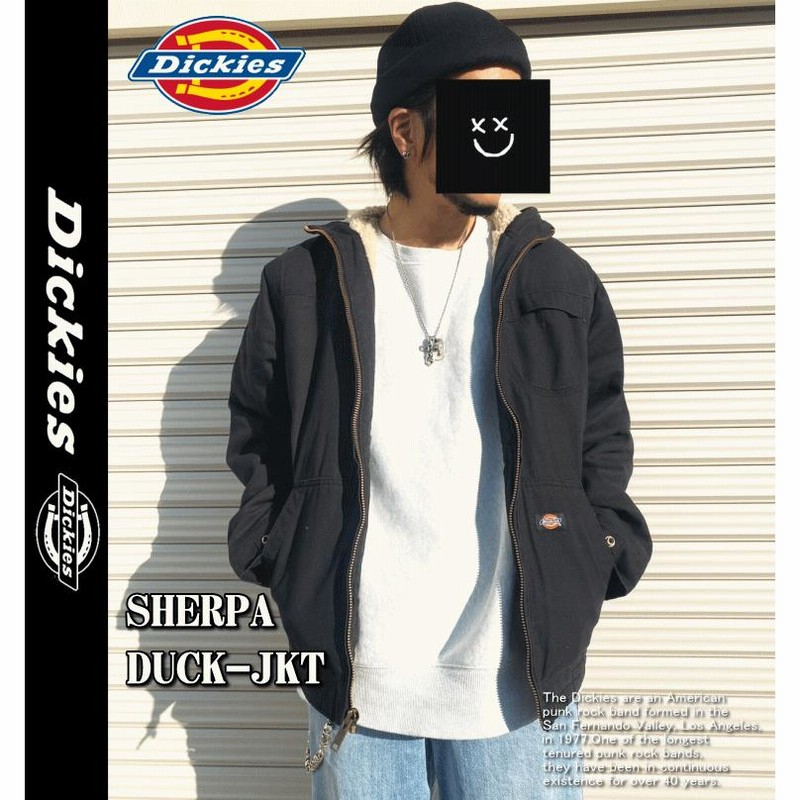 Dickies SHERPA LINED HOODED DUCK JACKET TJ350 LINE
