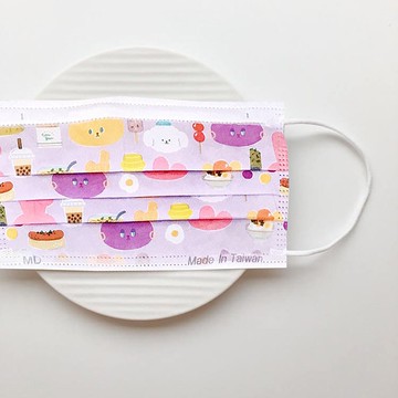 【無藏x遊讀世界xDipsy】夜市/成人醫療口罩/5入裝