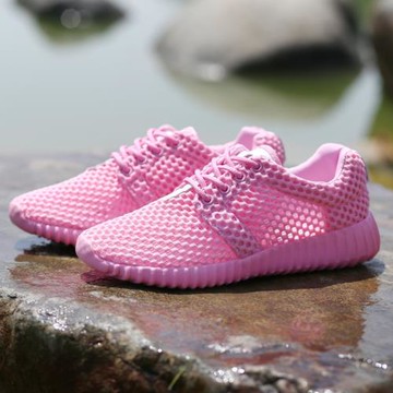 夏天女鞋運動鞋網面透氣休閑小白鞋女鏤空輕便薄款單網眼網鞋夏季