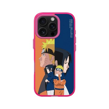 iPhone 16 Pro Clear 粉漾桃 - 火影忍者 Naruto - 佐助&鳴人