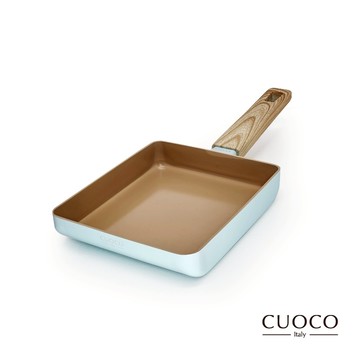 【CUOCO】藍雪精靈鑽瓷玉子燒鍋18cm