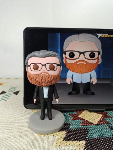 【客製化3D人像公仔】訂製手工Funko Pop男生朋友老公生日禮物