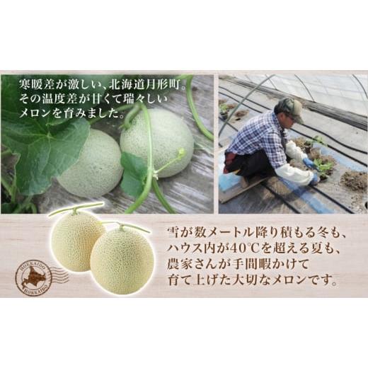 ふるさと納税 北海道 月形町 北海道 赤肉メロン 北の女王 秀品 約1.6kg×2玉 計約3.2kg メロン 果物 フルーツ 旬 季節 希少 貴重 甘い 豊潤 国産 デザート ご…