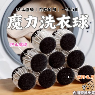 【12HR台灣出貨】洗衣球 魔力洗衣球 吸附毛髮 防纏繞 防纏繞洗衣球 防纏繞球 兩用洗衣球 大洗衣球 防衣物纏繞