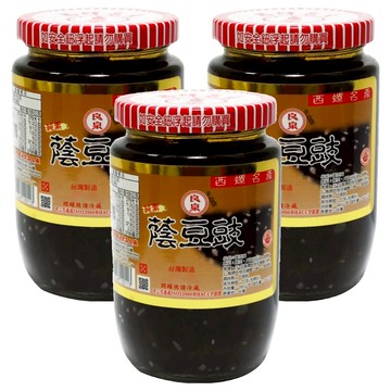 良泉 蔭豆豉 古法手工釀造 西螺名產 醬料  380g  3罐