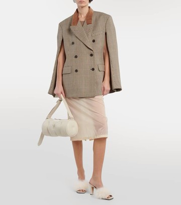 Maison Margiela Feather-embellished mules