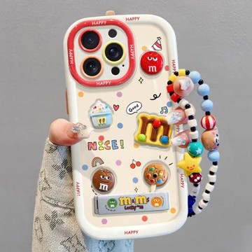 可愛咖啡豆支架適用OPPOA5PRO手機殼A3/A2新款A1活力版A96/A93S/A92防摔女A58/A56/A55全包A92/A32/A11保護套