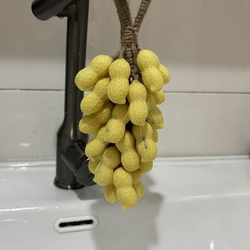台灣發貨 好事發生花生手工香皂 花生串香皂 仿真香皂 仿真花生造型皂 香氛掛件 浴室香氛 洗手皂 車載香薰掛件 禮物