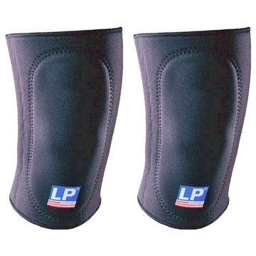 LP SUPPORT 運動防護系列用品 吸震防護墊膝護套  S  黑色  2盒