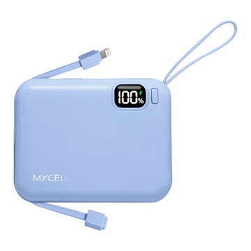 MYCEll 積進科技 PD 20W 帶線快充行動電源 原廠保固  MC-PC-049  天空藍