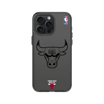 iPhone 15 Pro Max Clear 酷墨灰 - NBA - B&W-芝加哥公牛 Chicago Bulls B&W - Light