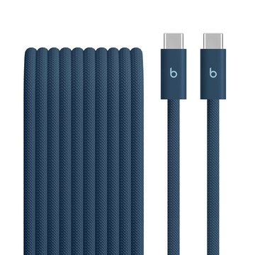 Beats USB-C to C 240W 編織充電線 (3 m) - 氮燃藍