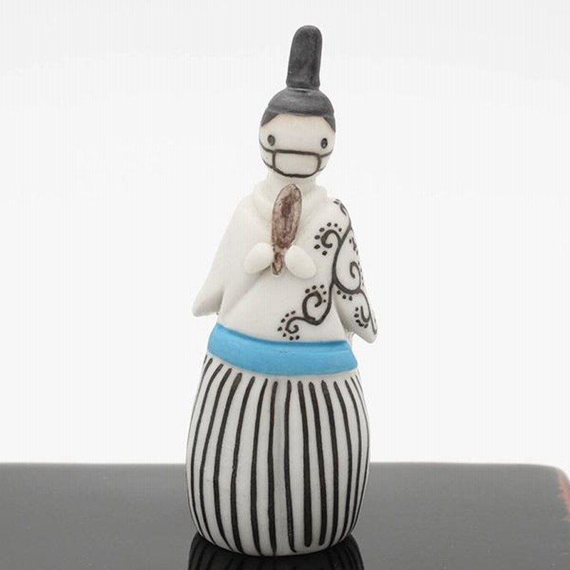 雛人形 おしゃれ 陶器 コンパクト 【Hina Dolls mini】 ひな人形
