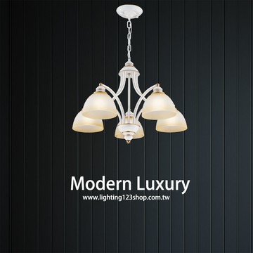 金屬烤漆玻璃造型吊燈 F57-19-30812