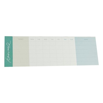 小秩序便籤 月計畫