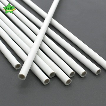 PVC管 diy建筑模型材料自制小屋搭建塑料空心管子白色1根小孔徑