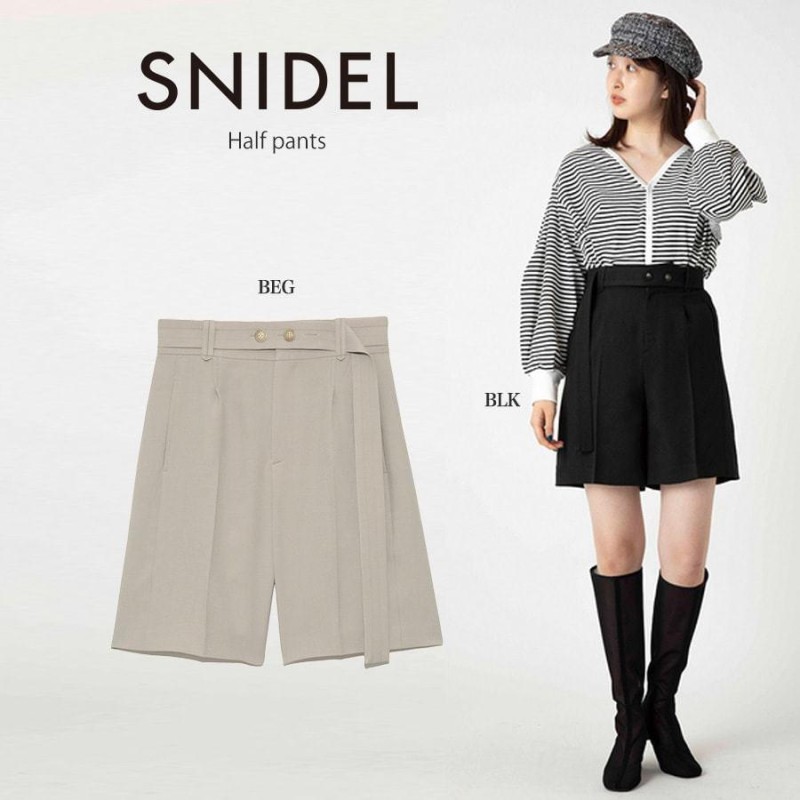 SALE60%OFF SNIDEL スナイデル 通販 ハーフパンツ swfp221162