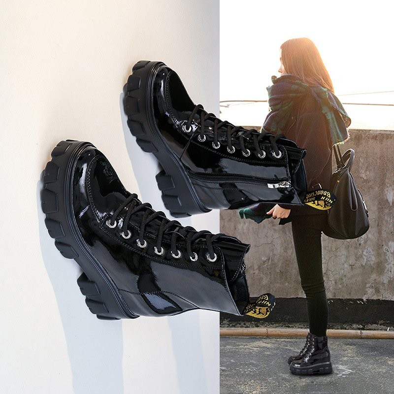 レディース スニーカー ハイカット 黒 白 身長アップ8ｃｍ シークレット 厚底 ファッション 美脚 キレイめ 春 秋 カジュアル 通販 Lineポイント最大0 5 Get Lineショッピング