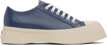 Marni 海军蓝 Nappa Leather Pablo 运动鞋