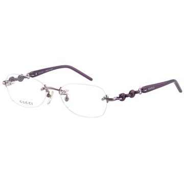 GUCCI 純鈦 光學眼鏡(紫色)GG8557J